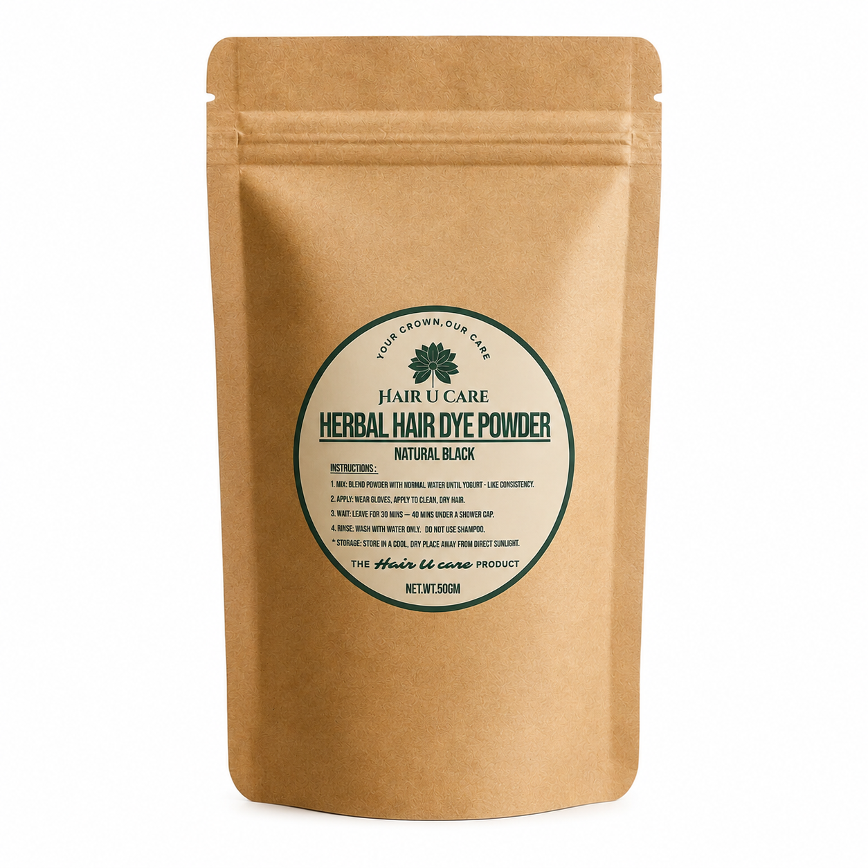 Herbal Hair Dye Powder | Natural Hair Care | 50 g