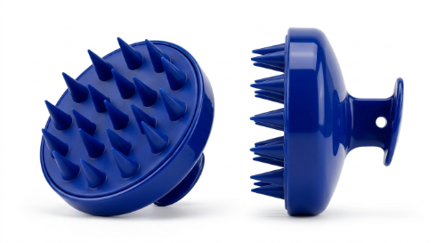 Silicone Scalp Massager & Shampoo Brush | Hair Scalp Scrubber for Head Massage, Shampooing & Hair Care